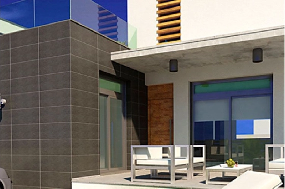 Reihenhaus in Formentera del Segura zu verkaufen, Wohnfläche 167 m², Zustand Erstbezug, Grundstück 149 m², 3 Schlafzimmer, 2 Badezimmer, ref.: HA-FRN-100-R02-1